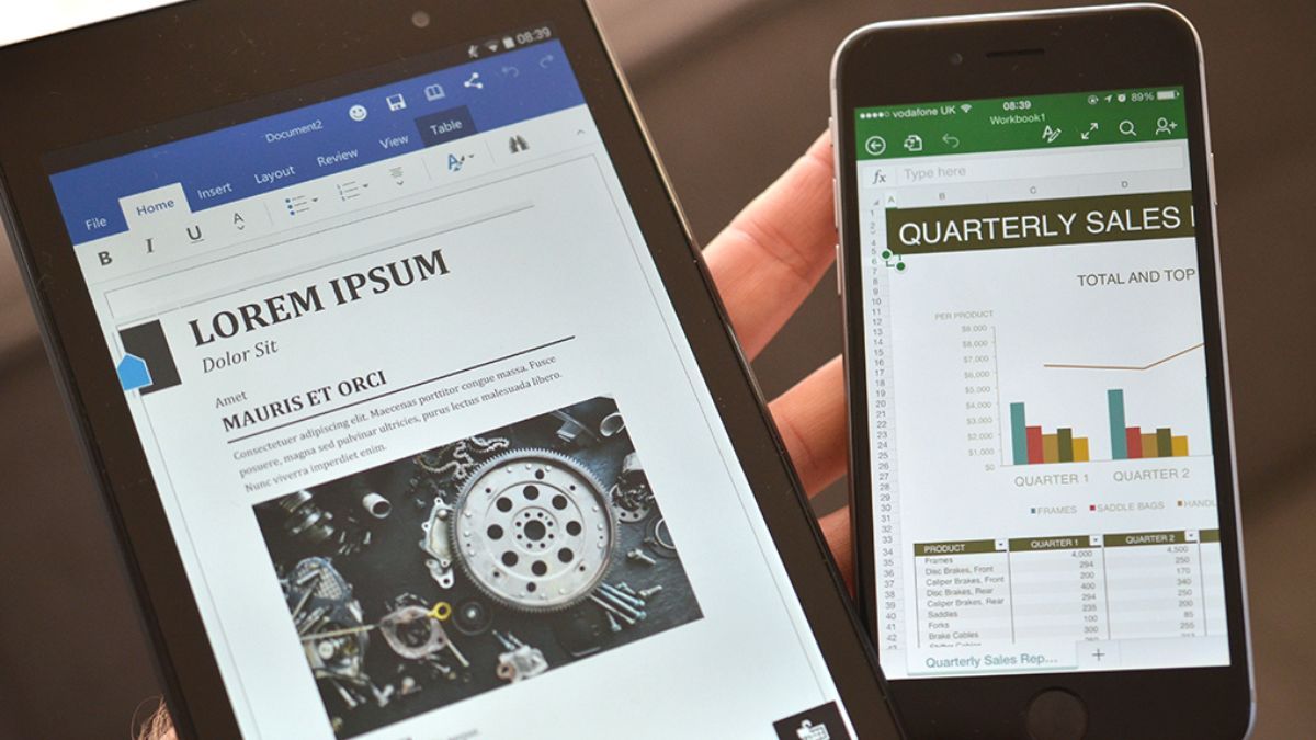 Microsoft Office is out on Android tablets today