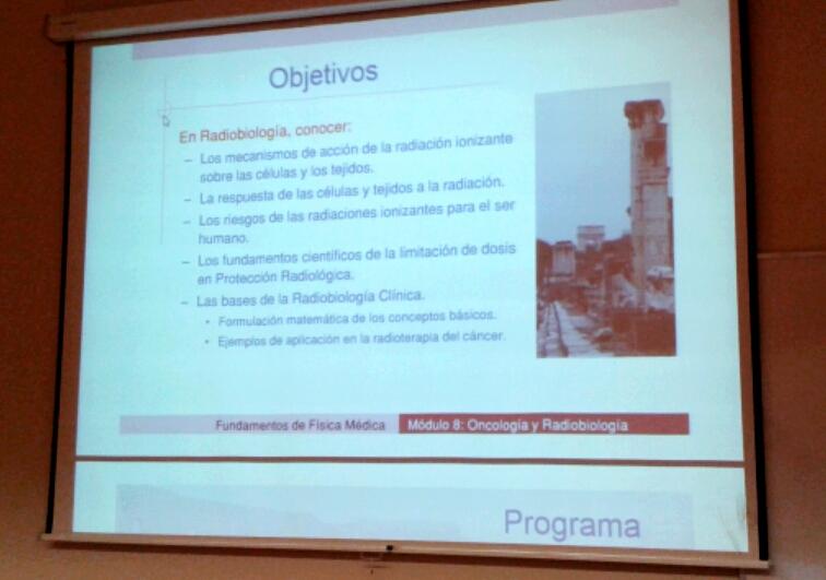 ManuelVilches2's tweet image. #sefmbaeza2015 #modulo8 objetivos del módulo de radiobiología