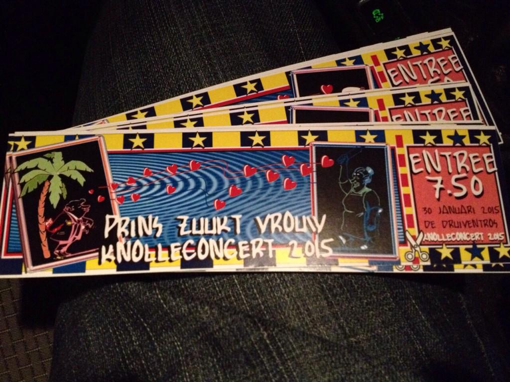 Morgen is het zover: Knolleconcert 2015! U komt toch ook? Voor kaarten: knollevretersgat.nl