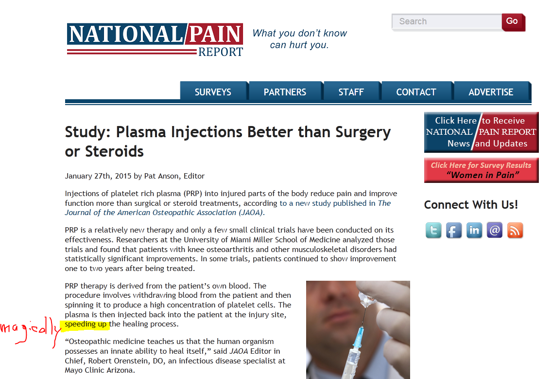 BJSM_BMJ's tweet photo. http://t.co/flNc4ATl7G  I love how magic growth factors find injured tissue and stick #NaturesVelcro 1-shot cure http://t.co/BxEvkWzZgC