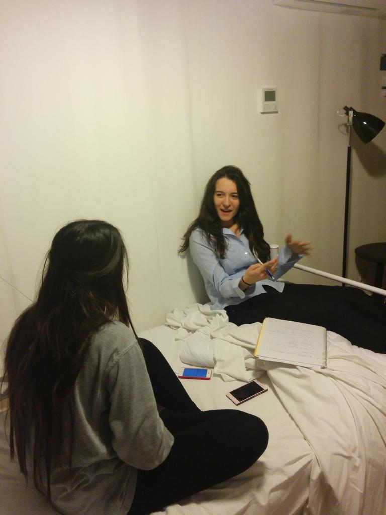 belenaguayo_'s tweet photo. She's a hard worker! @mariagarcia__13 @GOALforchange Yesterday night practicing her speech at the hostel: #2015STP http://t.co/g36Zp9HTac