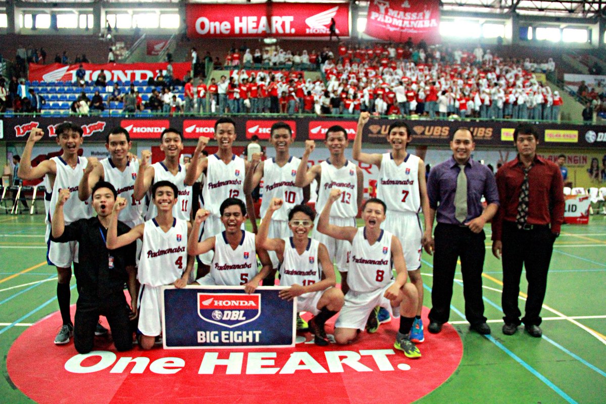 Selamat Padmanaba. Kalian masuk BIG EIGHT ! #HondaDBLJogja2015