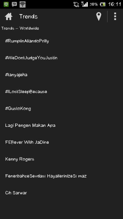#RumpiinAliandoPrilly Trending Topic World Wide.