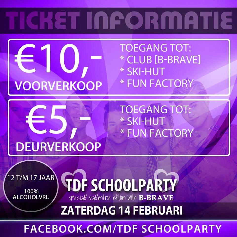 We zitten op 50% verkochte kaarten voor <a href="/BBraveOfficial/">B-Brave</a>. Koop snel nog tickets op tdftickets.nl #valentine