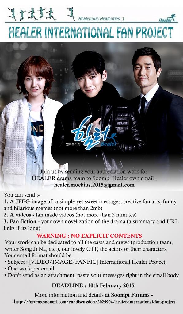 PMYIFANSUNITED's tweet photo. To #Healerious #Healerities
Let's show our love and support to #HealerTeam and join this Int'l project!
Pls RT ππ http://t.co/ENADYDIbtR