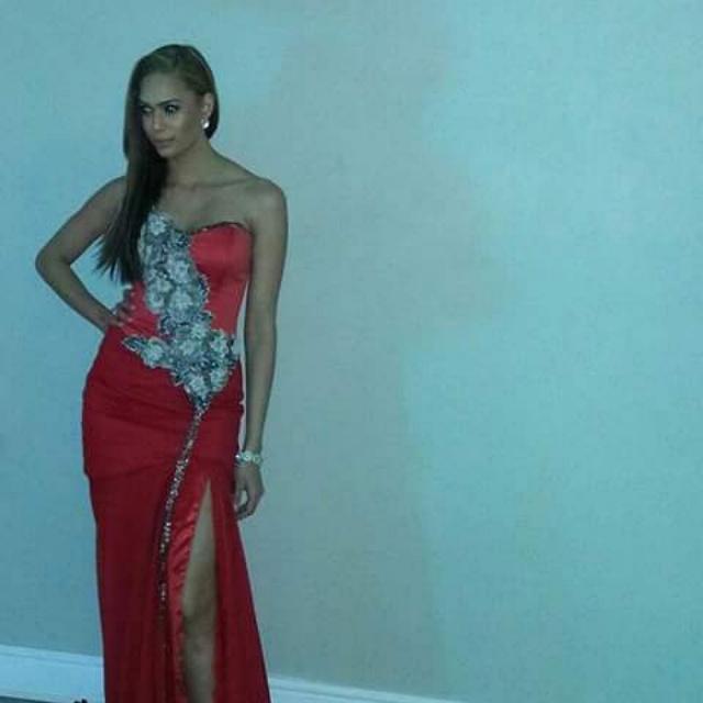 GerhardtShebe's tweet photo. Fomer miss South Africa dressed by Gerhardt Shebe http://t.co/fSl8GAnfHh