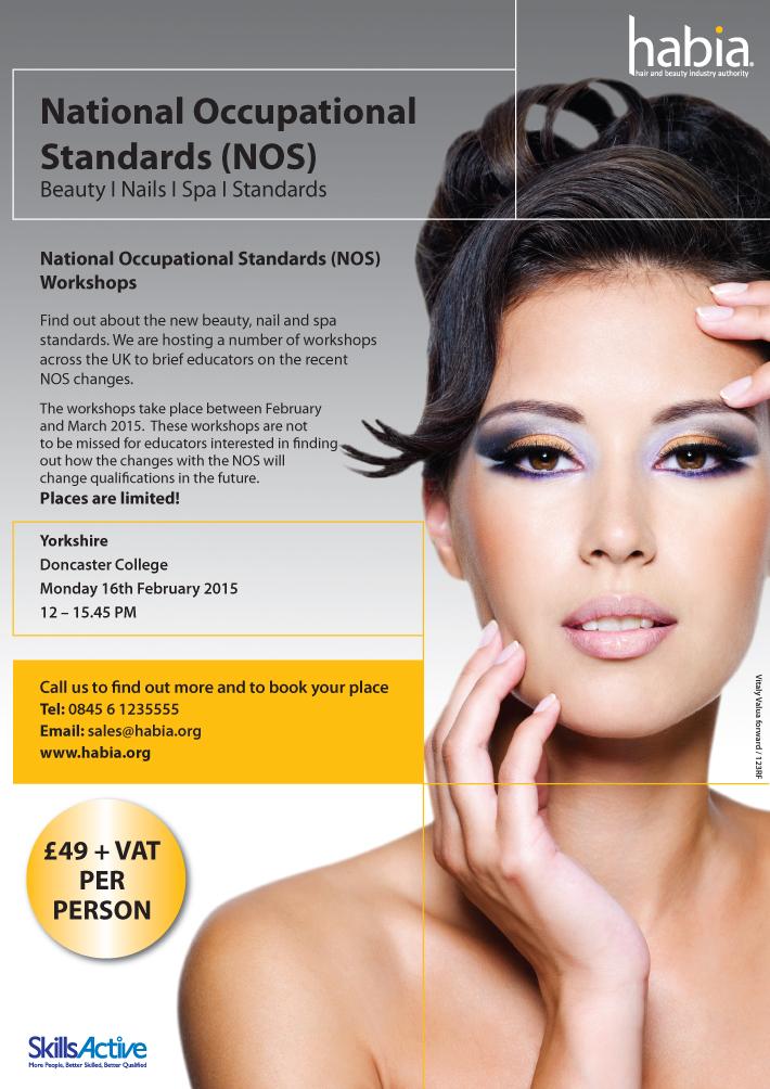 Habia_HSA's tweet photo. National Occupational Standards Workshops 16 Feb 2015 @DonnyCollege #Doncaster #Yorkshire Call 0845 6 123555 http://t.co/sabhEVkpCf