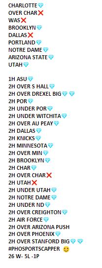 PhoSportsCapper's tweet image. One of my many great nights. BBOOO YAHHHHH !! 😃
#PHOSPORTSCAPPER #2NDHALF
PLEASE #RETWEET AND SHARE ! 😃