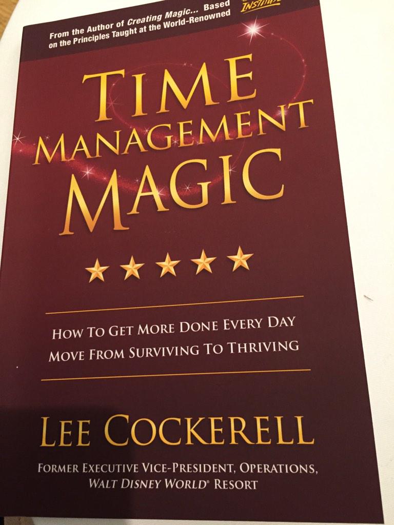 kjbarkley's tweet image. Feeling inspired! @LeeCockerell I can&apos;t wait to read #timemanagementmagic and share with my kids!