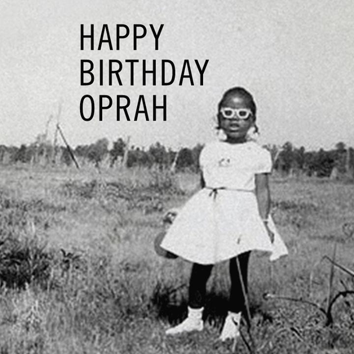 Happy Birthday Oprah Winfrey! 