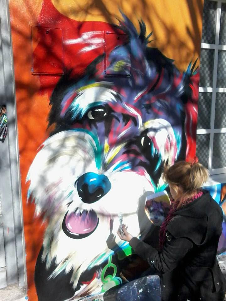 GraffitiLP's tweet image. Obra de @lumpenbola en #LaPlata. Cc: @DickieRandrup @SolBou