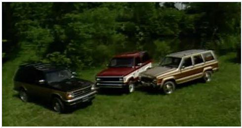 #ThrowbackThursday '84 <a href="/MotorWeek/">MotorWeek</a> Cherokee, Bronco &amp; Blazer comparison indulges SUV nostalgia bit.ly/1v9JdNZ