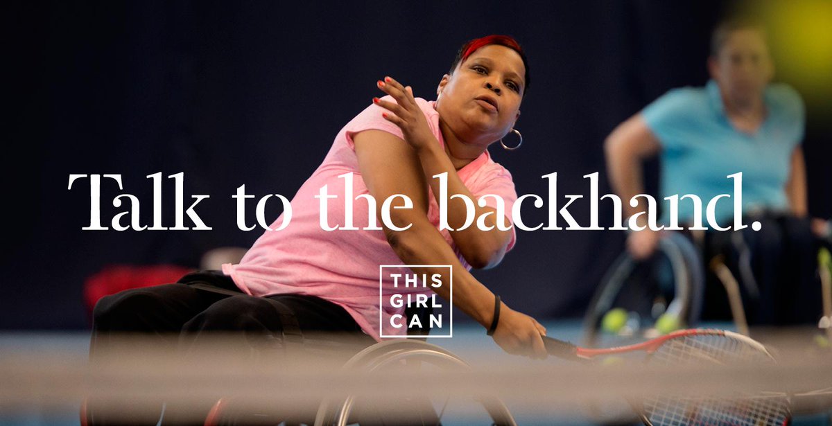ThisGirlCanUK's tweet image. Anyone for wheelchair tennis? #thisgirlcan