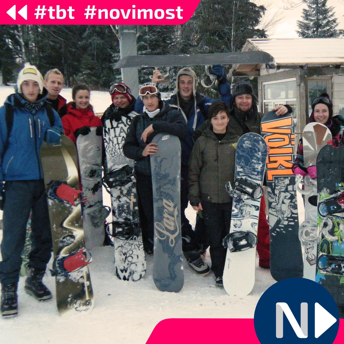 NoviMost's tweet image. #tbt: 2yrs ago we ran our first snowboarding training. Now we've helped more than 40 teens try it for the first time.