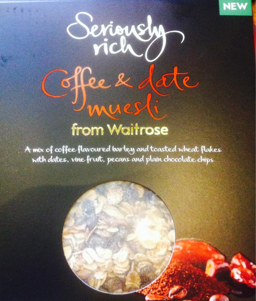 AlanMurchison's tweet photo. Genius...coffee muesli! Imagine that in a flapjack? @cat__morrison #turbofuel http://t.co/x0LkVn1Mr0