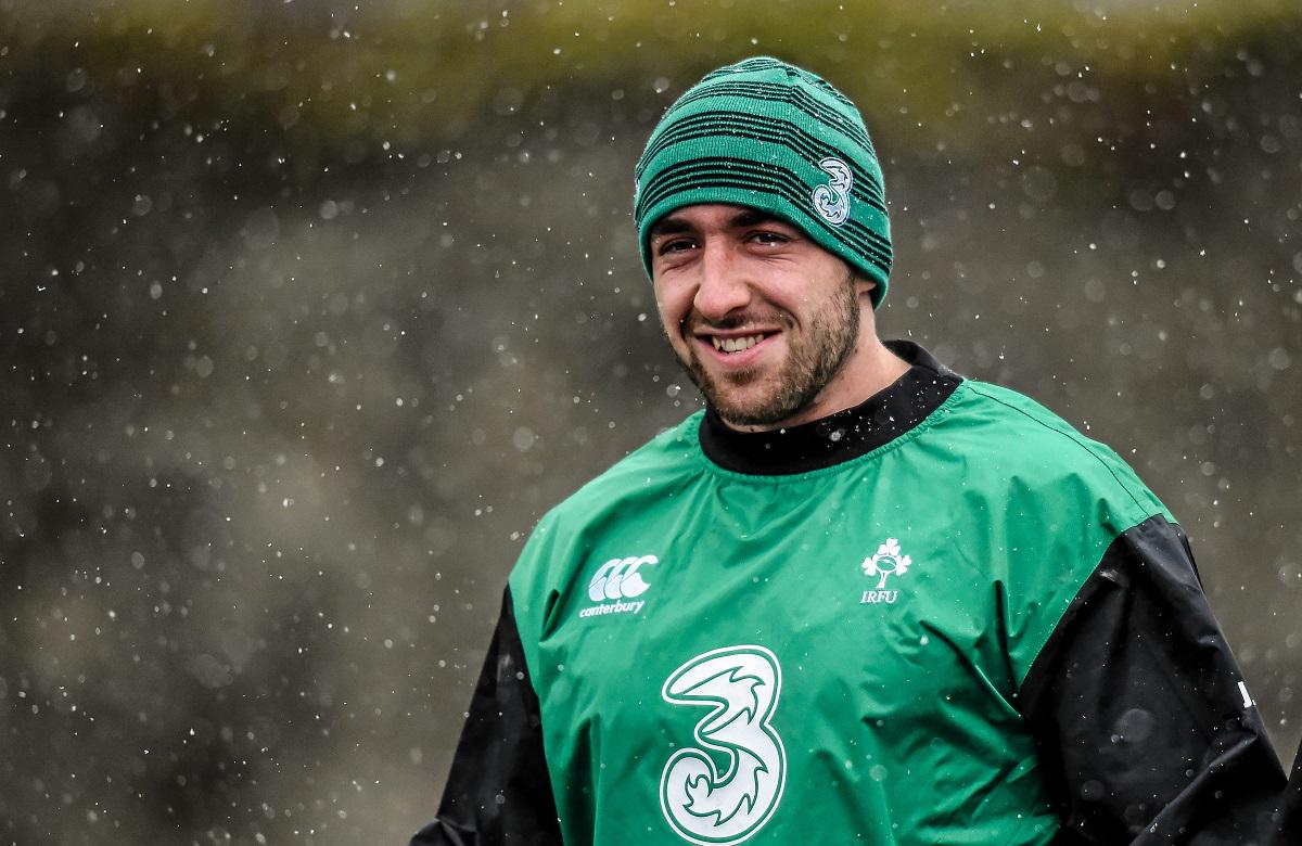 leinsterrugby's tweet photo. Not a bad few weeks for Jack Conan! Great to see him decked out in @IrishRugby
green at training today. #TheBarbarian http://t.co/5j9swVyltQ