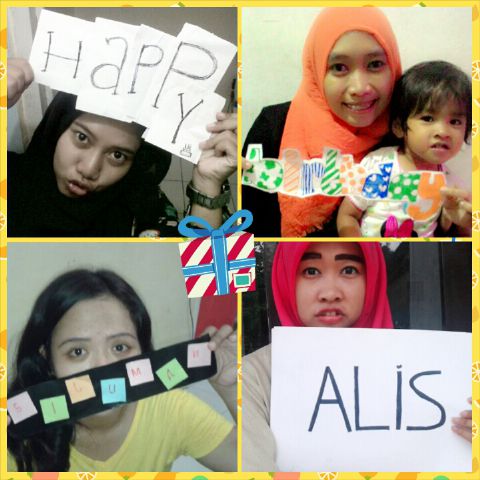 vayoktavia's tweet photo. Happy birthday siluman alis @milandakecil :* @saschyaSipit @iphekurusetra @Che_Kurusetra http://t.co/18lEsfvjqn