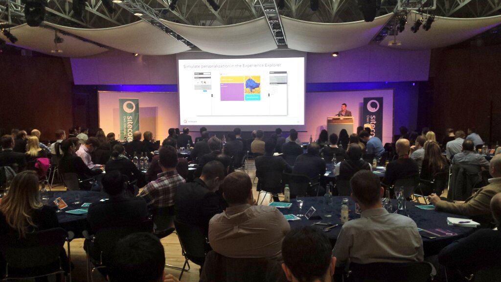 natmortimer's tweet image. Real time insight into the effects of personalisation #Sitecore8 #SED15 @SitecoreUK