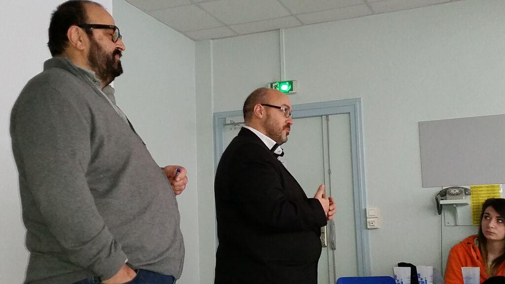 LeLocal_asso's tweet image. #dlej Cyril Cibert, région Poitou Charentes, Christian Nicole,  directeur du Local