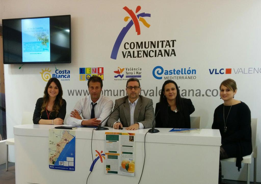 Fantástica presentación del proyecto Sur de Castellón y Ruta de la Naranja en @feriafitur