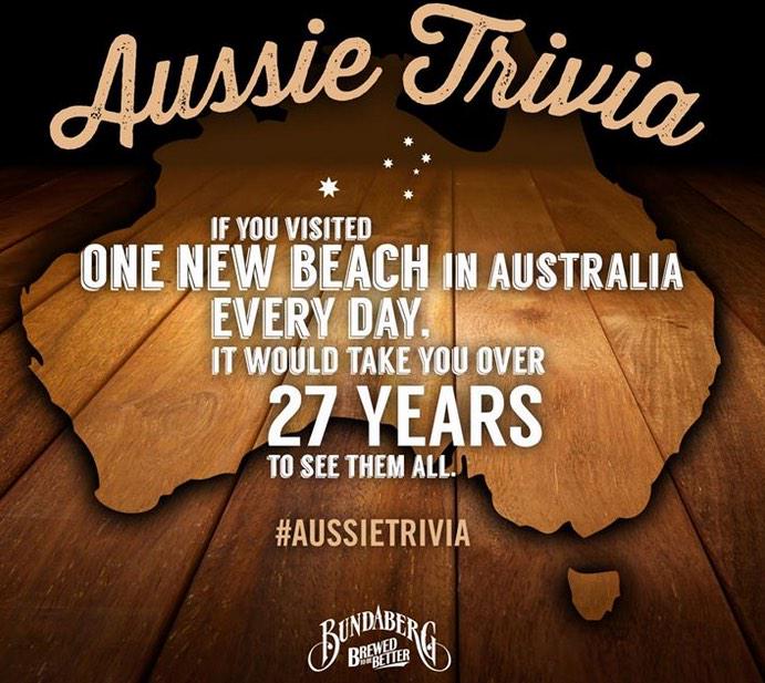 BundabergDrinks's tweet photo. #AussieTrivia http://t.co/oEOhQB8l7g