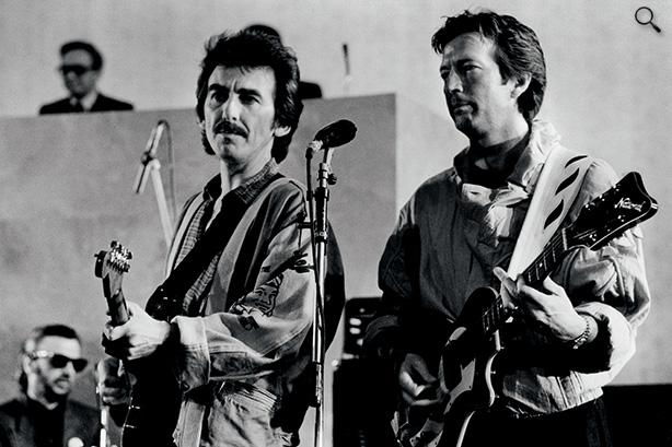 TheBeatlesFABS's tweet photo. .@GeorgeHarrison &amp; Eric Clapton: http://t.co/sxcYP3rbvE