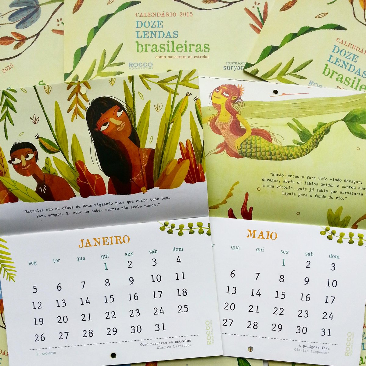 editorarocco's tweet image. Que tal um lindo calendário da #ClariceLispector para ajudar a planejar 2015? Para concorrer a um, tuíte #Rocco2015.