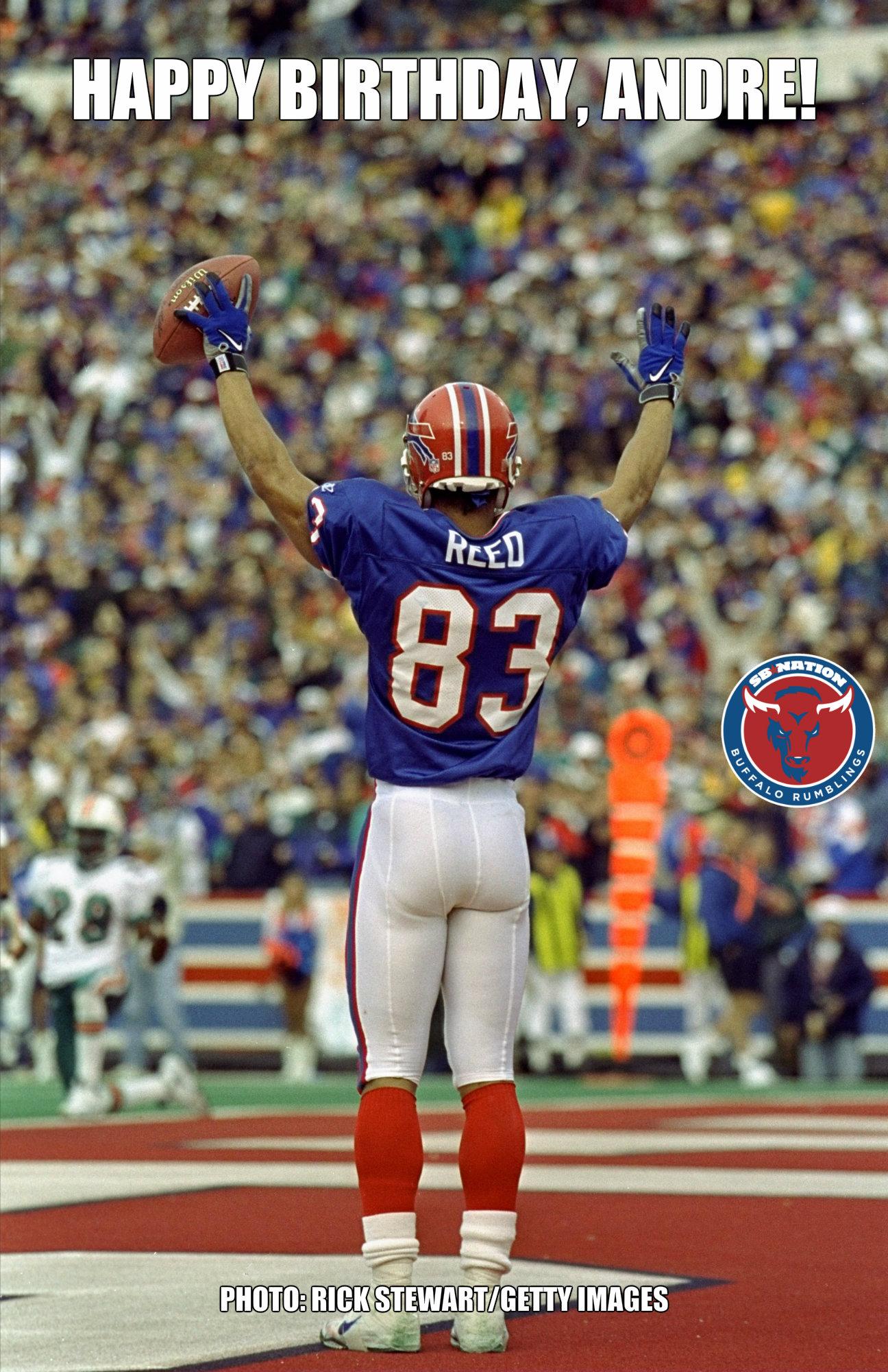 Happy 51st Birthday to  wide receiver, Andre Reed! One of the greatest to put on the uni. 