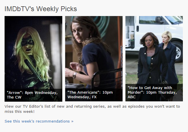 theapplefour's tweet photo. @MzKatieCassidy @mguggenheim @ARROWwriters IMDbTV has 311 Midnight City on their weekly picks 
http://t.co/0bfMJmZRIZ http://t.co/4fazT4x14k
