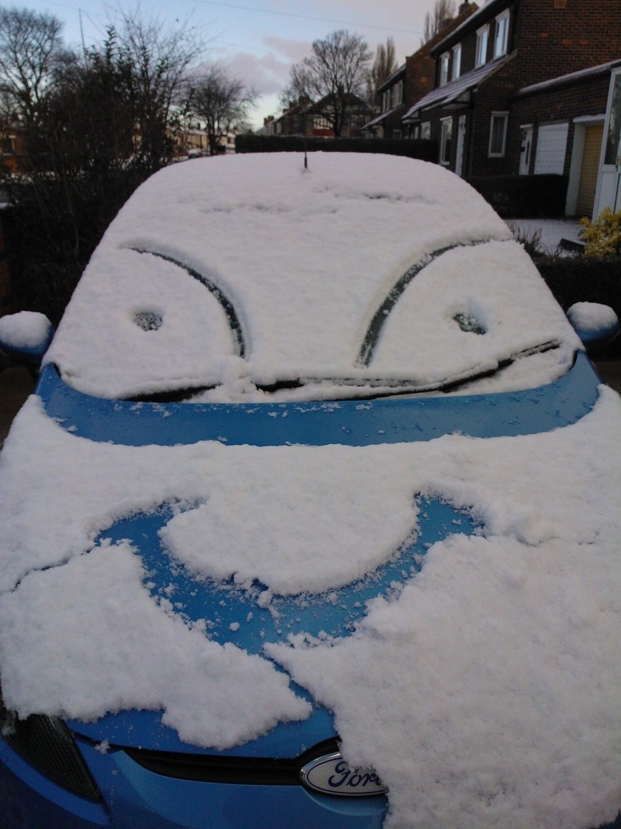 westendgirl5's tweet image. #SnowCar