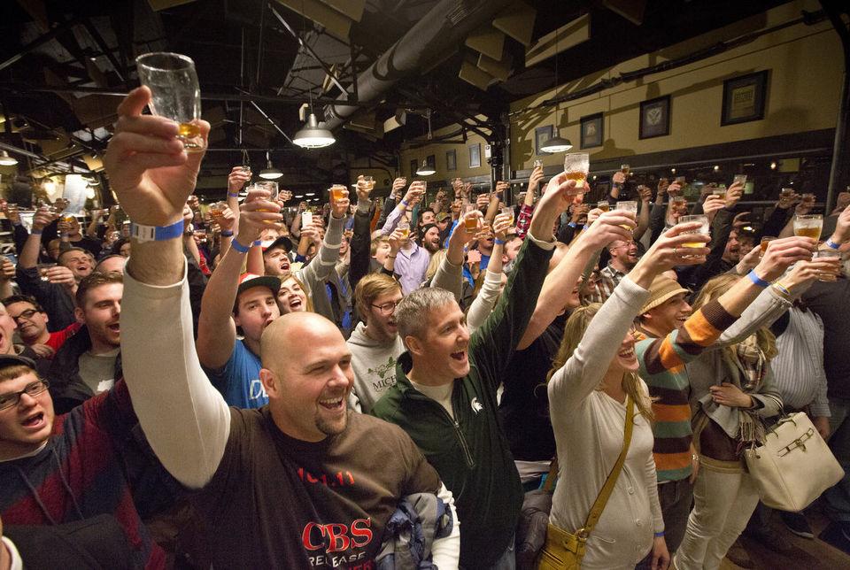 GRPress's tweet photo. 'Brew Dogs' say #GrandRapids a 'beer mecca in the frozen wilderness of Michigan' http://t.co/GmuRinQZ0J http://t.co/7E1FRYMbmf