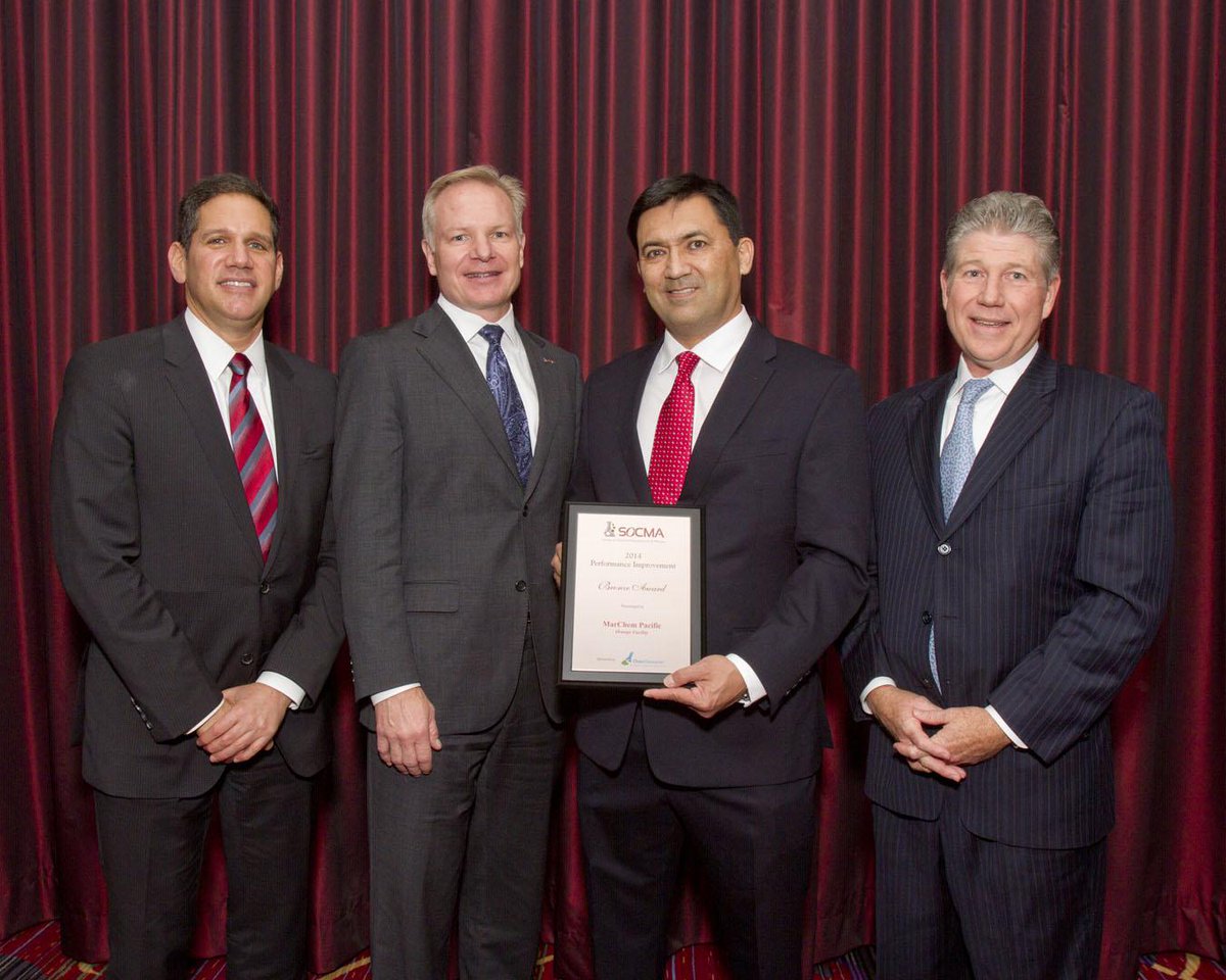 AccellaPoly's tweet photo. Very proud of our team at MarChem Pacific for winning ChemStewards bronze award for safety performance! #marchem http://t.co/owosT23APJ