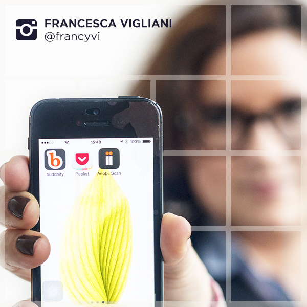 SMWmilan's tweet photo. Le #AppEssential di @francyvi sono @buddhify, @pocket e @anobii. E le vostre? http://t.co/XN0NI0qnfk #SMWmilan http://t.co/dmSx5qPy3v