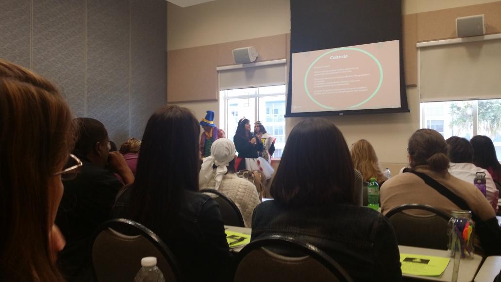 bailey105's tweet photo. #TLIM Down the Rabbit Hole.  Packed session with fantastic information.  Way to go Sun N Lake Elementary! http://t.co/3lKv94IqDO