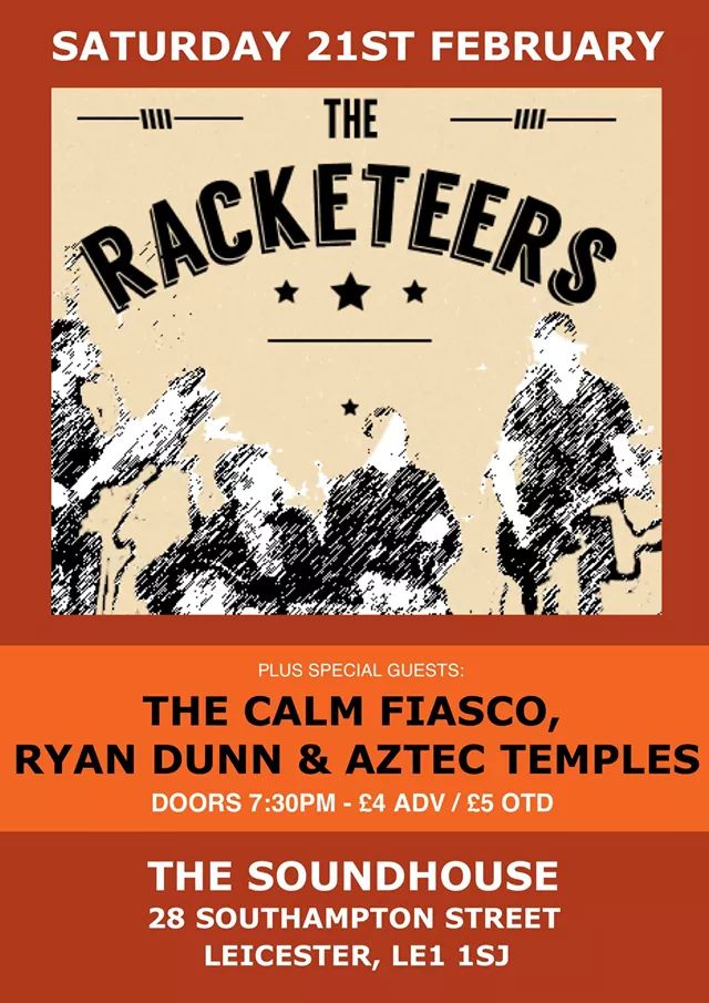 Aztectemples's tweet photo. #aztectemples playing their first gig in home town Leicester. 
Appreciate your support. http://t.co/2gniAOXOI8