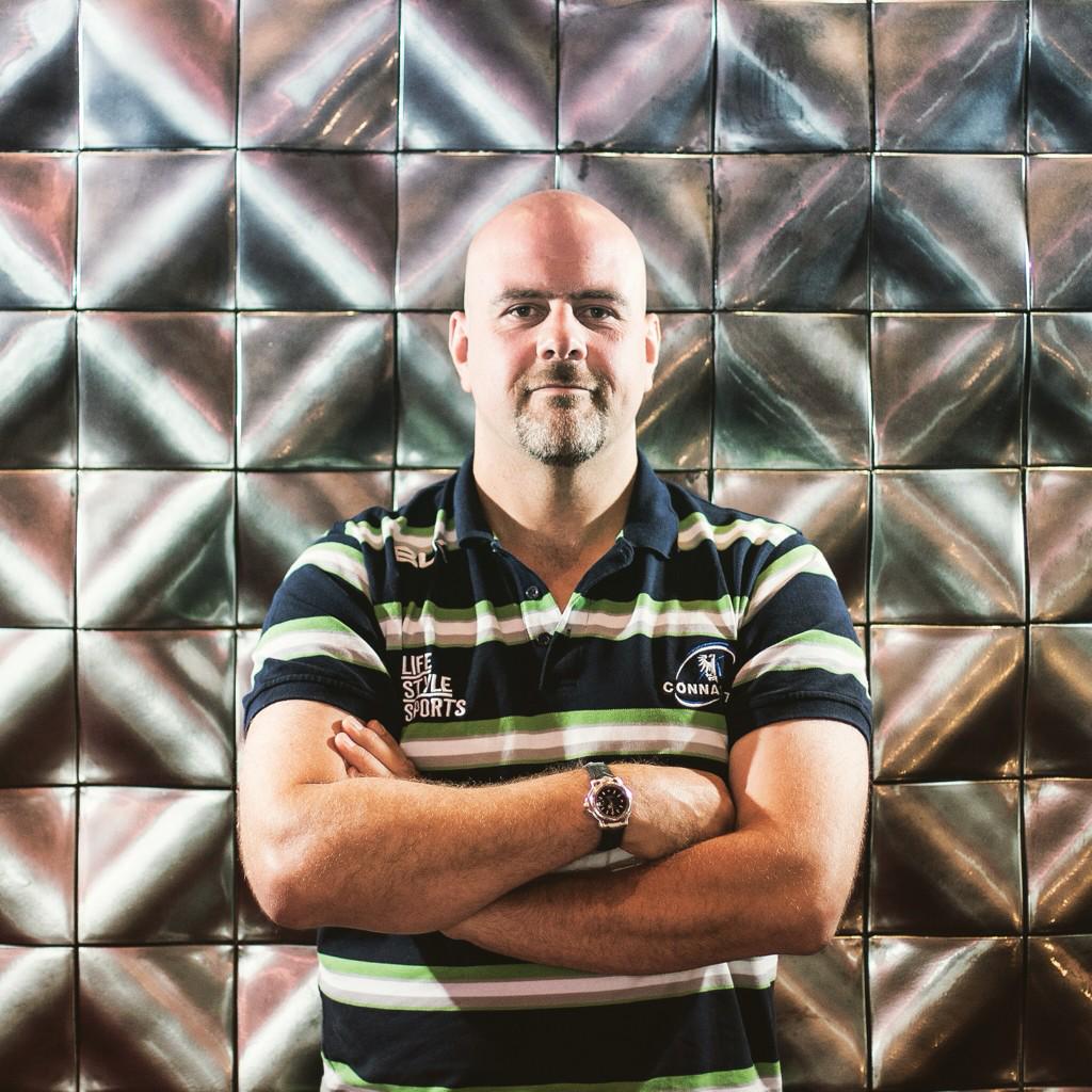 connachtrugby's tweet photo. Good luck to Dan McFarland, head coach of the Ireland Wolfhounds in their game tomo night v England Saxons (19:45) http://t.co/i5kXLFldfA