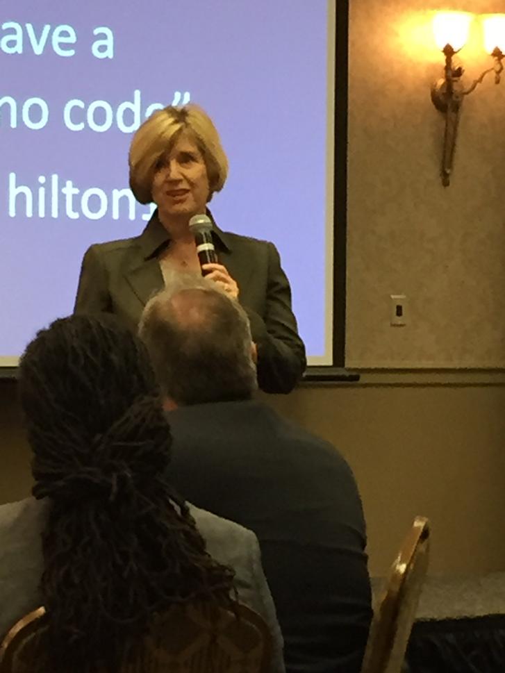 vaughnr11091's tweet photo. State Supt. Molly Spearman addresses the SC Assoc. of School Personnel Administrators. #positivelady http://t.co/ExwggCfeyq