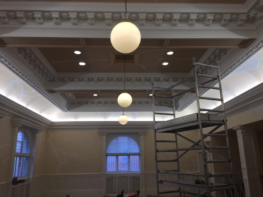 Preparation work started at the <a href="/2017Hull/">Hull City of Culture</a> offices. #hullandproud
