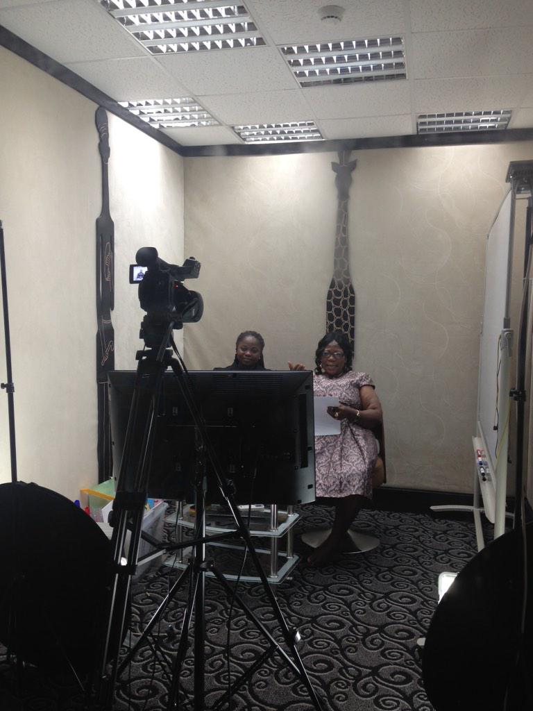 Our special guest Mad. Catherine Nutsugah-Mikado, National Director of the Girl's Education Unit (GEU), Ghana!