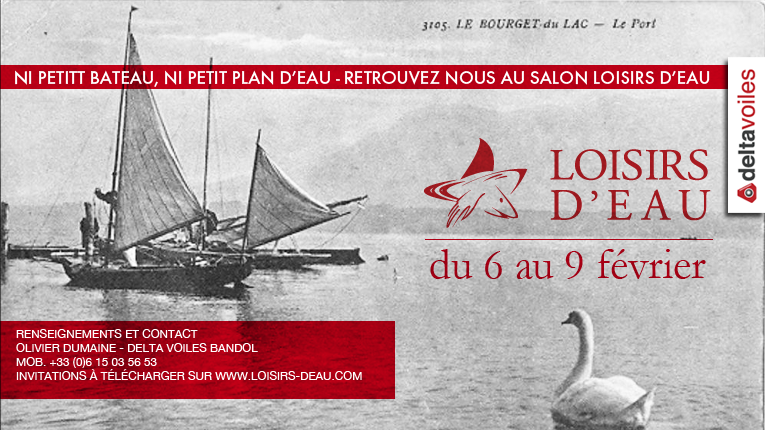 DeltaVoiles's tweet photo. Retrouvez nous du 6 au 9 février au salon loisirs d'eau de Lyon Parc Eurexpo. @FigaroNautisme #twailor http://t.co/e0XIt8yfPy