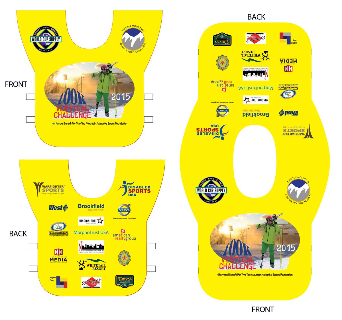 100K_Vertical's tweet photo. Drumroll, please ... our 2015 bib design is complete! http://t.co/9Cj9gCP8ur