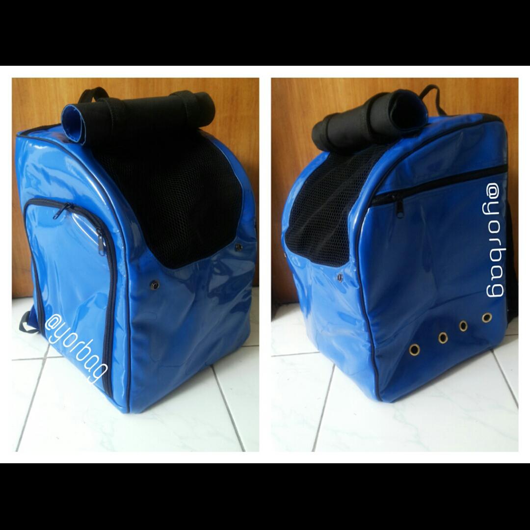 Our new colour say hi to you! Biru Bold. Grab it fast at yorbag. Order cek bio. Follow IG : <a href="/yorbag/">YORBAG PET STUFF</a> find more colour!