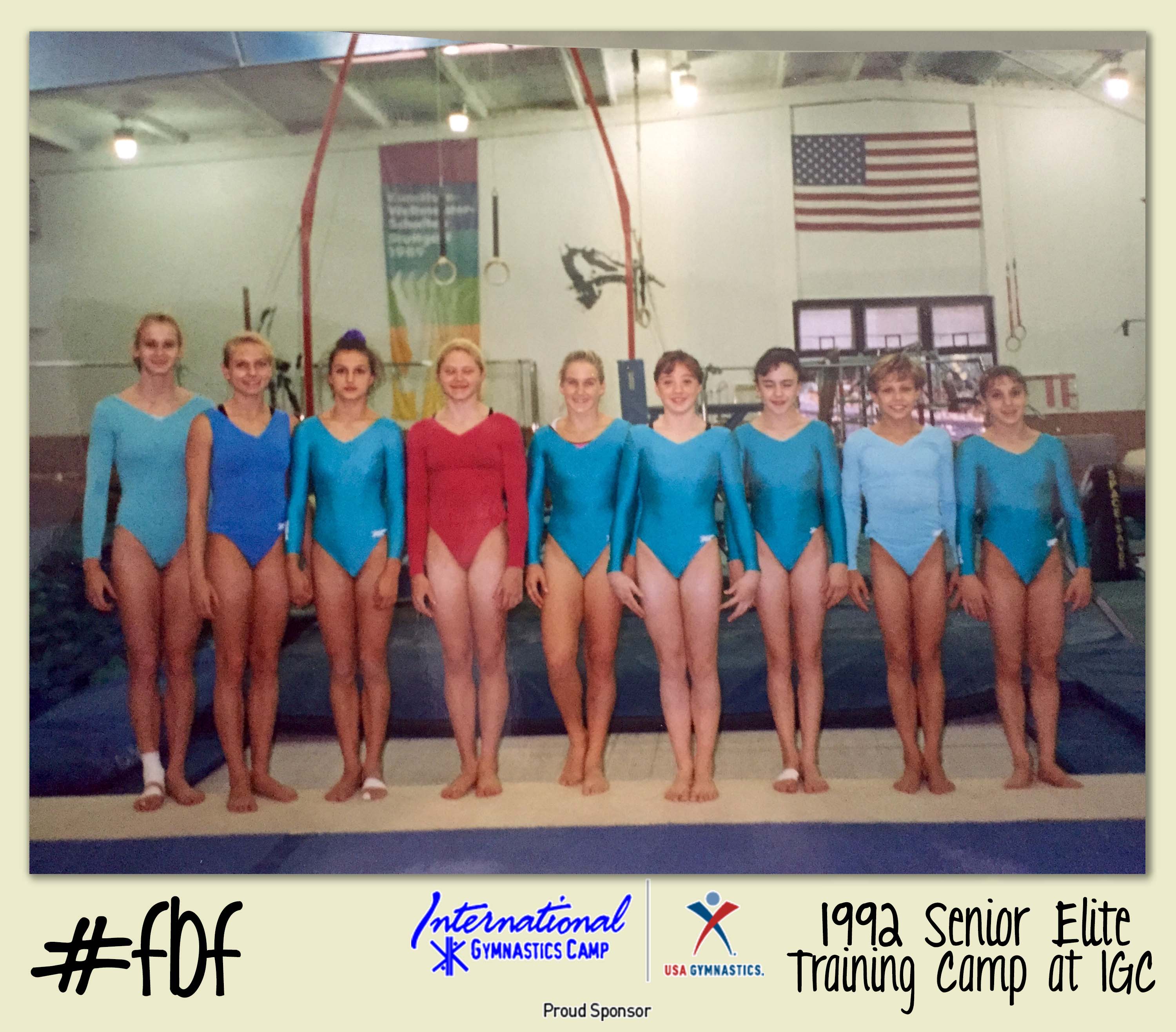gymnast training camp 