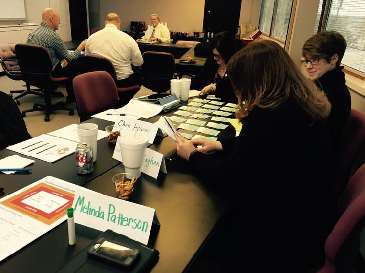 SenDietrich's tweet photo. Auburn Washburn administrators participating in McRel Balanced Leadership training at KASB! Hard at work! http://t.co/26WTHFeH5Q