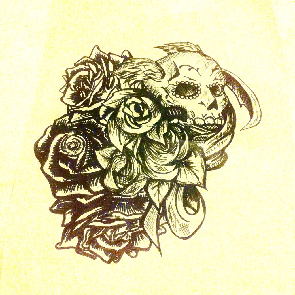 tattoo_and's tweet photo. Another one of my drawings💉 if you need a tattoo designed for free please let me know #tattoodesign #tattoo http://t.co/zI3Ct3zFtd
