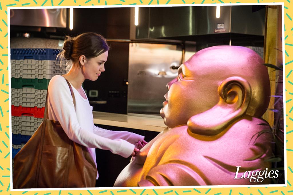 Look at the nipples on this guy! Get your daily dose of #LAGGIES. Watch it here: bit.ly/Laggies_Amazon