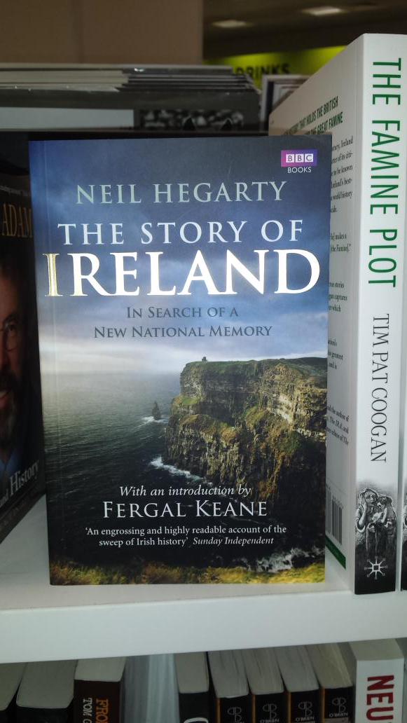 Lovely to see @nphegarty book in @WHSmith #StoryofIreland #Ireland