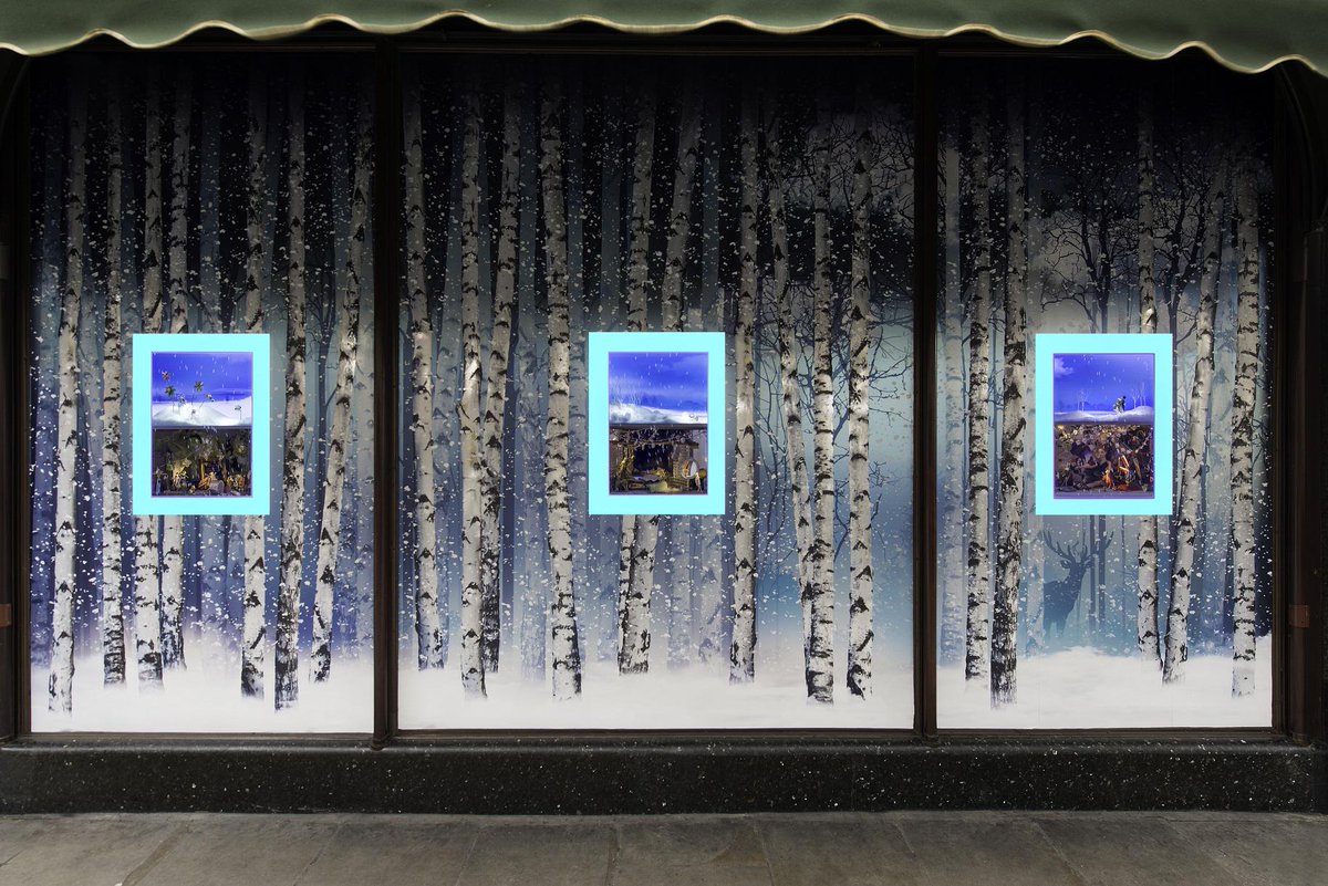 PressOnUK's tweet image. Window graphics printed to mirror silver vinyl with white ink on our  #Vutek @EFI_Print_Tech #ImagingofThings #retail