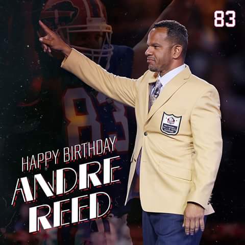 Happy Birthday to the greatest WR in Bills history Andre Reed    