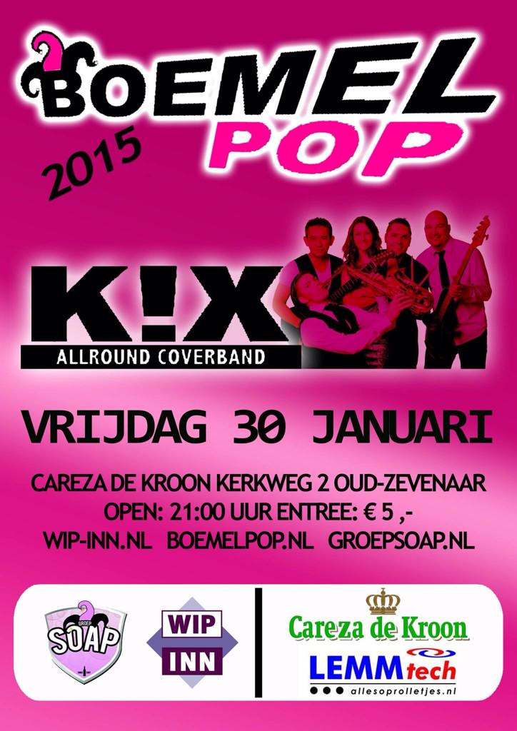 Morgen de eerste #boemelpop bij De Kroon . Met gloednieuwe battle voor de prinsen... Steun jouw favoriete prins!!